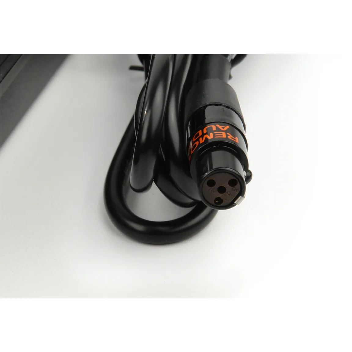 Remote Audio PS12VBDS 12V Power Supply for BDS with TA4F: The TA4F plug up close.