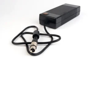Remote Audio PSHOT Power Supply for Hot Box and Hot Strip: The power supply with its cable and XLR4F output.