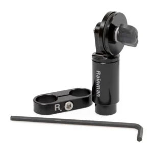 Remote Audio Rainman Lollypop Handle for Plug-On Transmitters: The Lollypop handle with its mic bar, knob, and hex key.