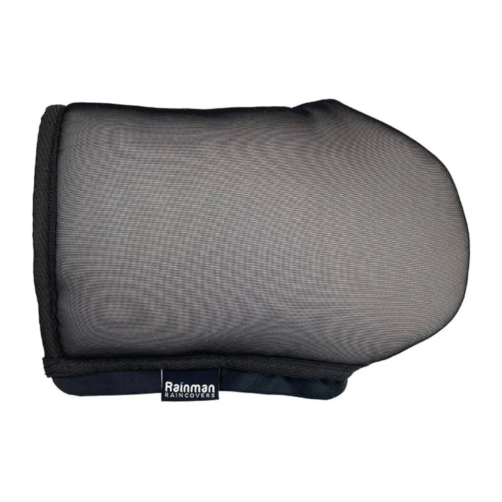 Remote Audio Rainman RMANK2 Raincover with Hood: The Rainman RMANK2 on its own.