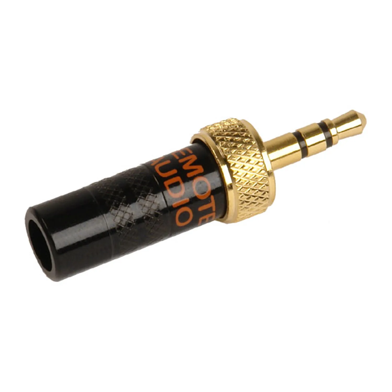 Remote Audio SENN18TRSM 3.5mm TRS Locking Plug for Sennheiser: The locking 3.5 mm TRS plug.