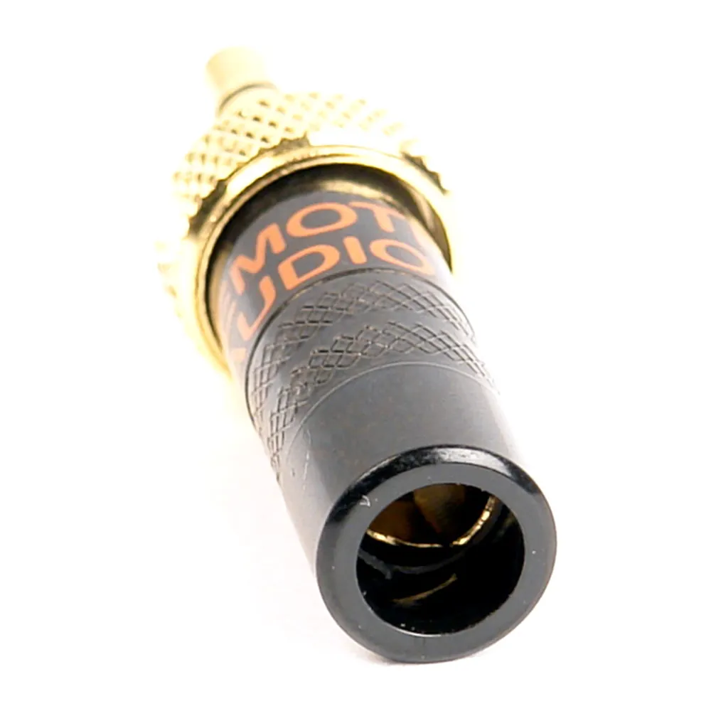 Remote Audio SENN18TRSM 3.5mm TRS Locking Plug for Sennheiser: The plug from its cable end.