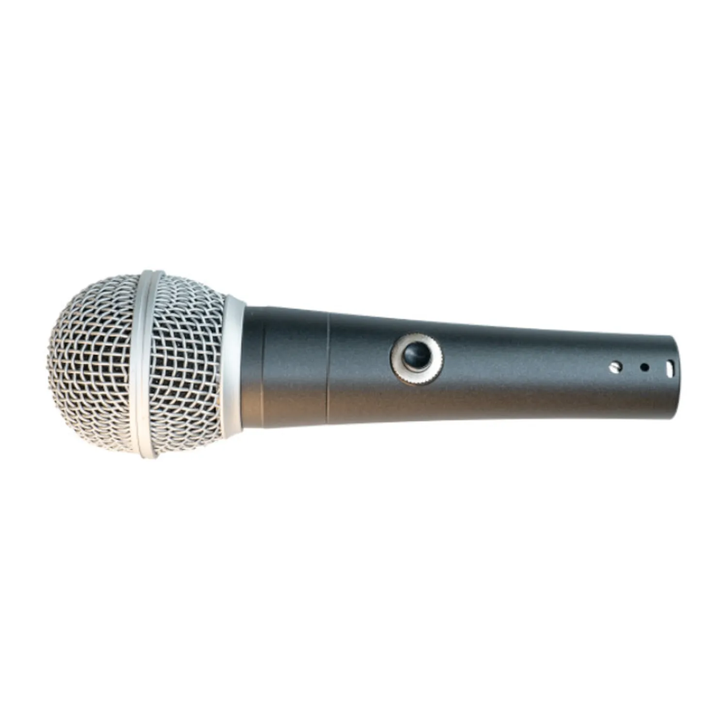 Remote Audio VOG Push-to-Talk Microphone: VOG microphone with its push-to-talk button.