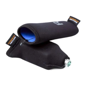 Remote Audio Rainman Plug-On Sleeve Covers: The sleeve covers opened, showing the lining.