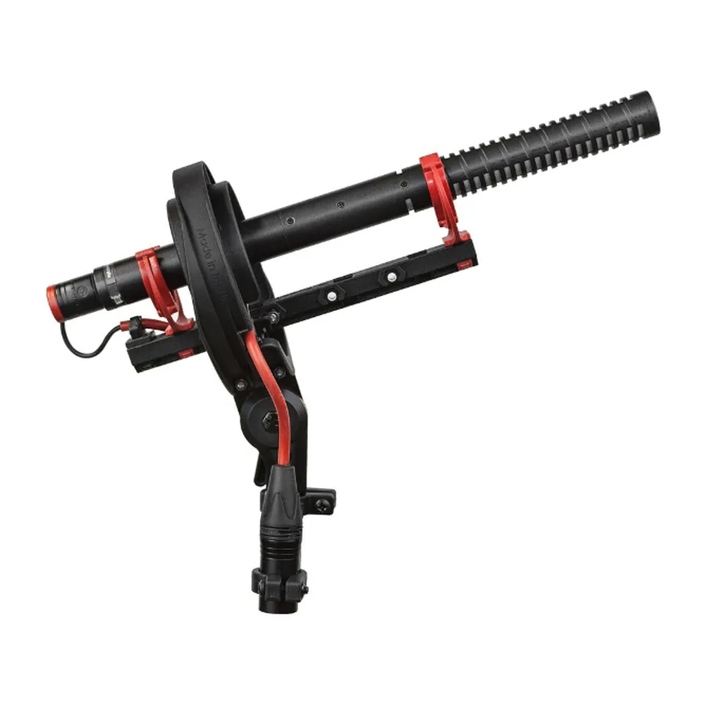 Rycote Super-Blimp Kit NTG Windshield and Shock Mount Kit: The suspension and grip from the side.