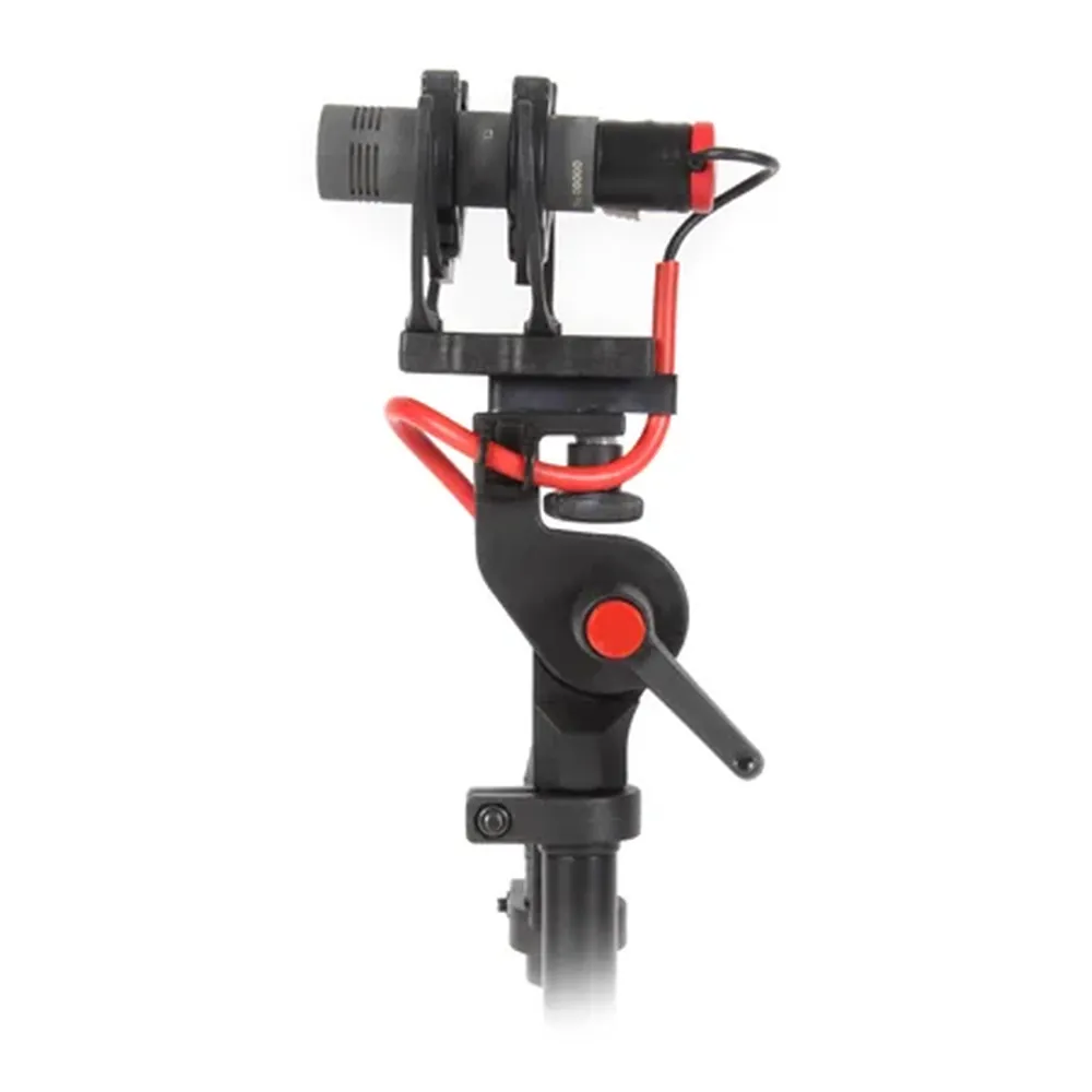 Rycote Windshield Kit CMC 1, the CMC 1 suspension with a mic fitted.