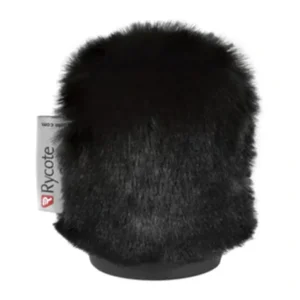 Rycote Short-Fur Softie - 7 cm: A black 7 cm Short-Fur Softie.