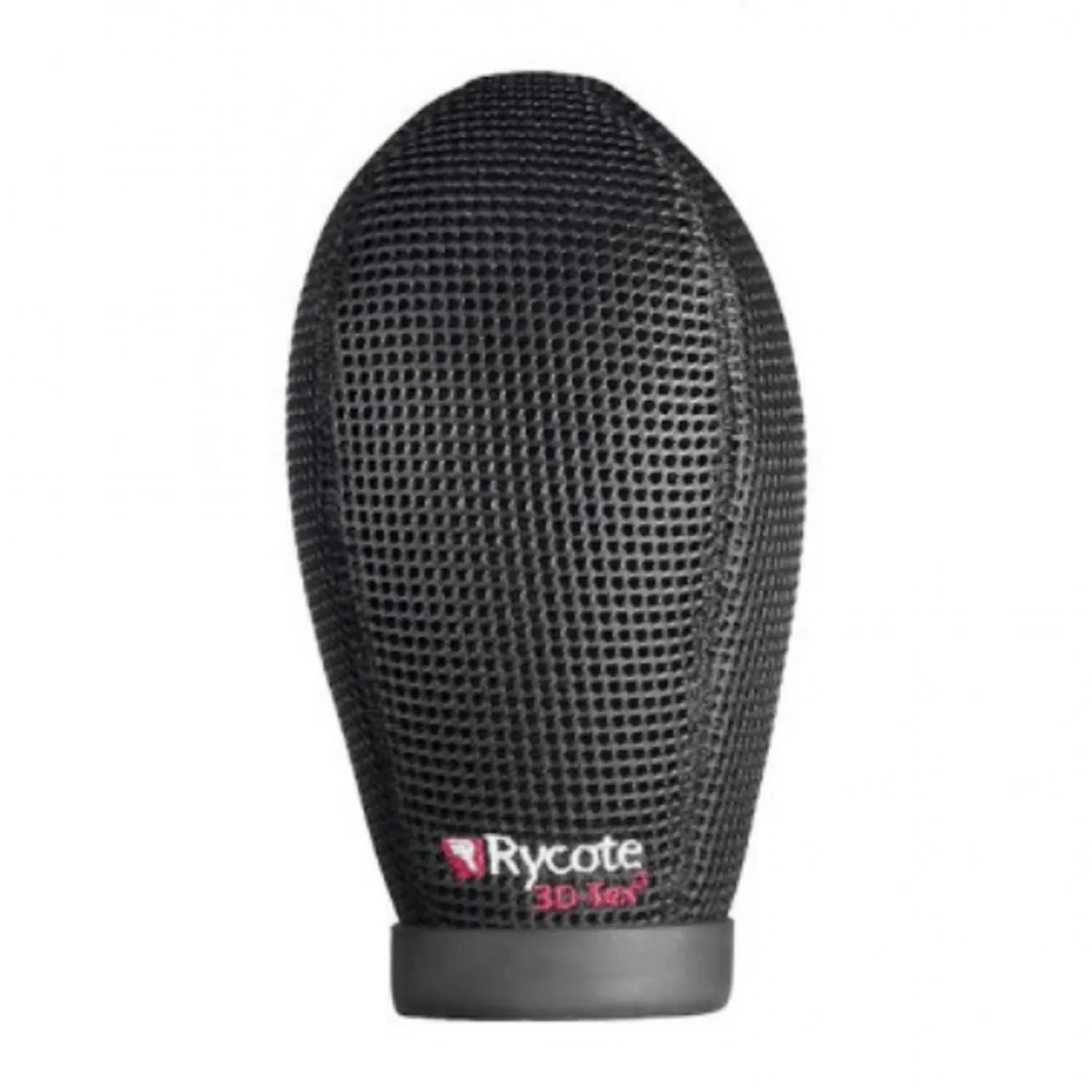 Rycote Super-Softie Slip-On Microphone Windshield - 12 cm (19/22): The 12 cm Super-Softie standing upright on its base.