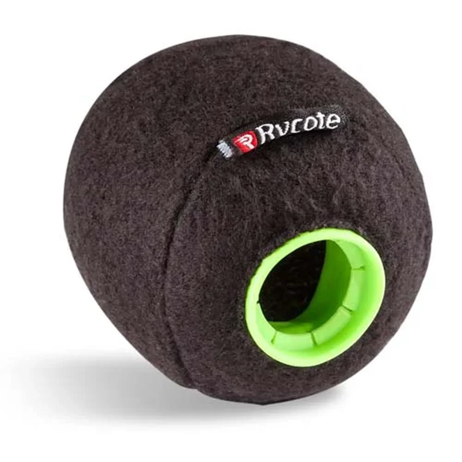Rycote Baseball Windscreen: A Baseball windscreen for 21/22 mm mics, green grommet.