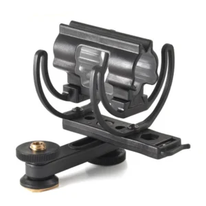 Rycote InVision Video Hot Shoe Mount: InVision Video mount with its Lyres and hot shoe bar.