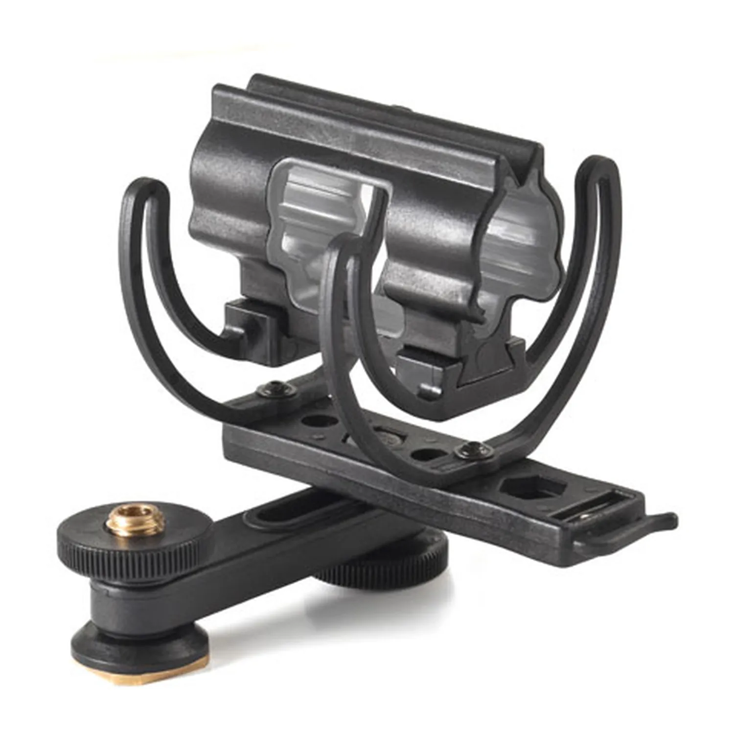 Rycote InVision Video Hot Shoe Mount: InVision Video mount with its Lyres and hot shoe bar.