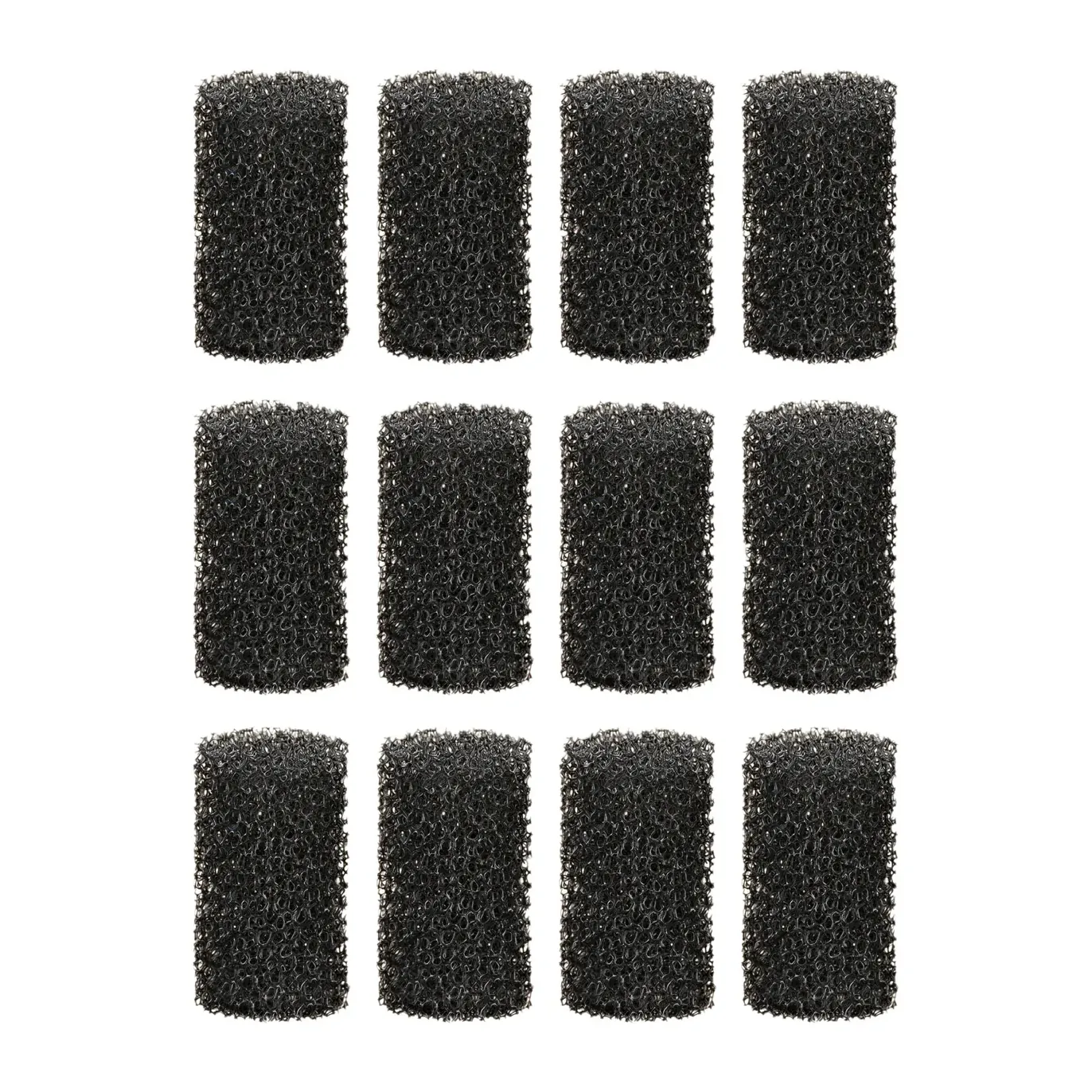 Rycote Mic Tubes, Long (Pack of 3): Twelve black foam inserts that cushion microphones inside the tubes.