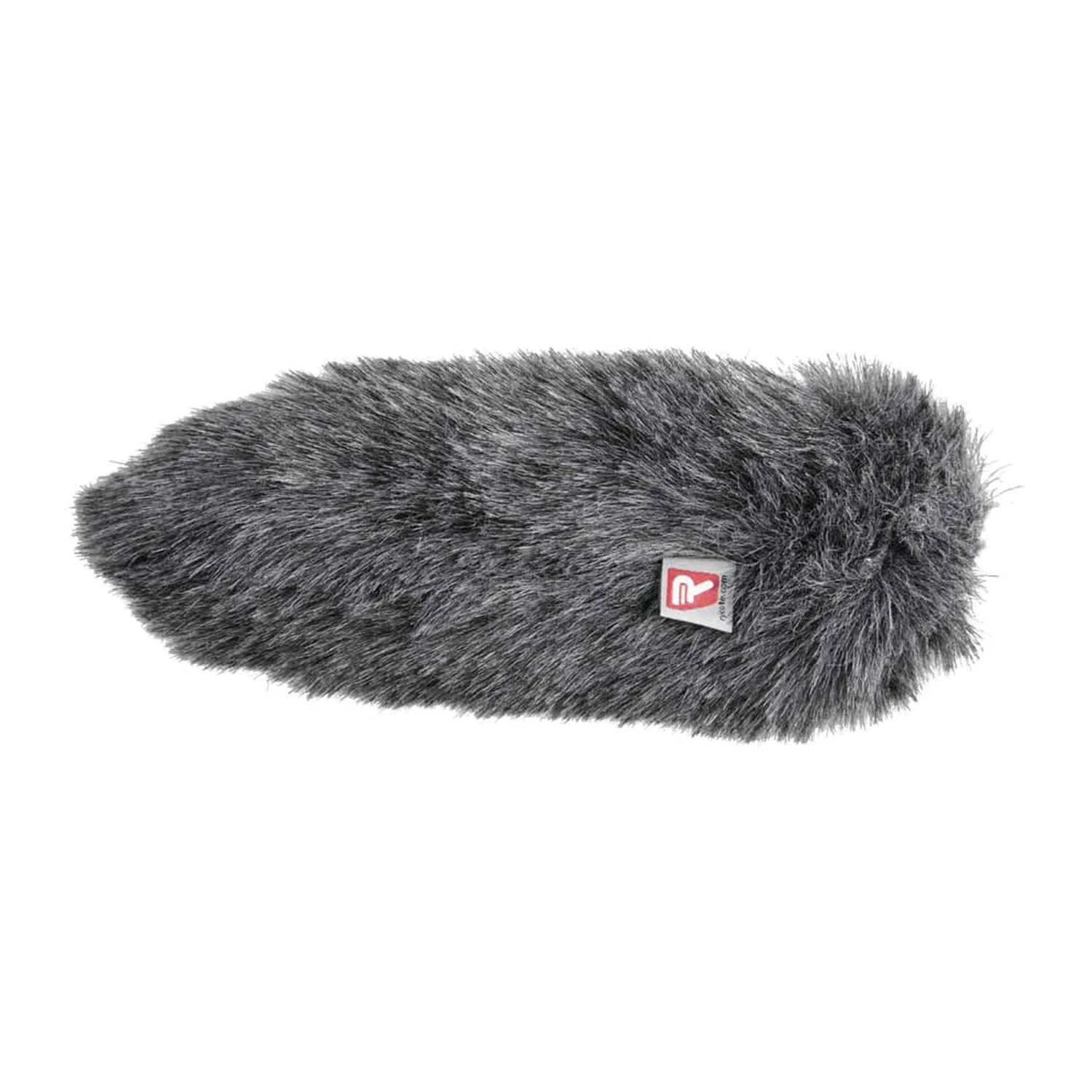 Rycote Mini Windjammers for Mic Foams - 15 cm SGM Foam, a gray fur Mini Windjammer for a 15 cm shotgun mic foam.