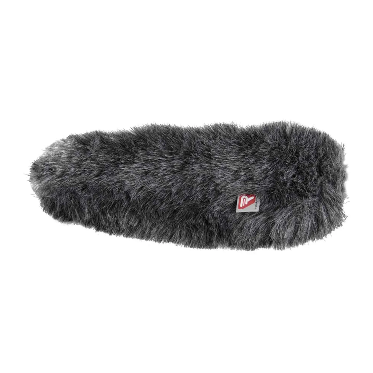 Rycote Mini Windjammers for Mic Foams - 18 cm SGM Foam, a gray fur Mini Windjammer for an 18 cm shotgun mic foam.