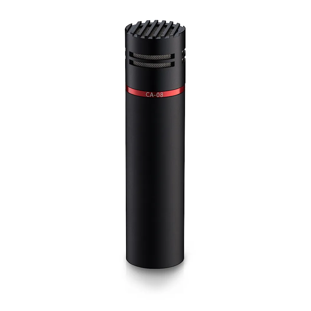 Rycote CA-08 Compact Cardioid Condenser Microphone (Stereo Pair): A CA-08 standing upright.