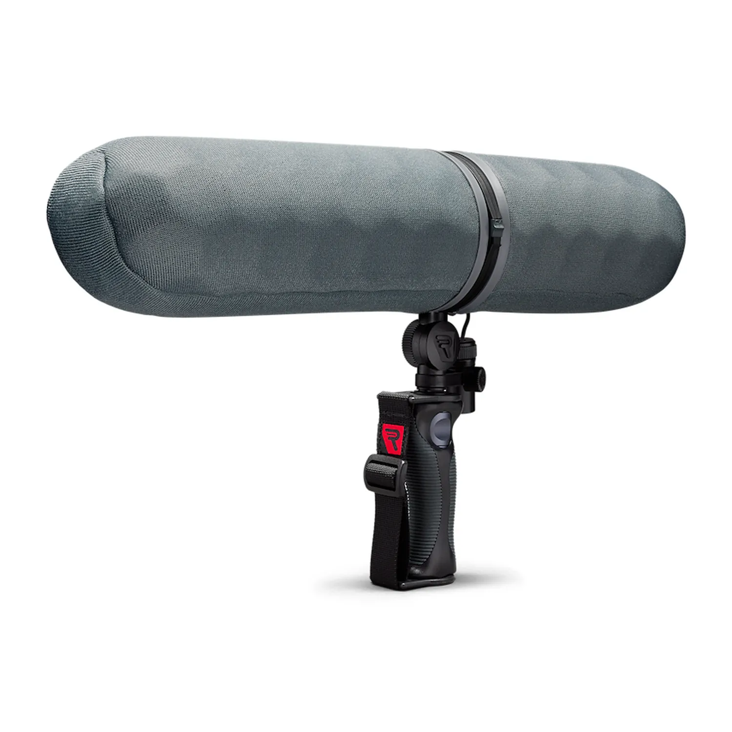 Rycote Nano-Shield Windshield Kit - NS5-DC: NS5-DC basket on the pistol grip.