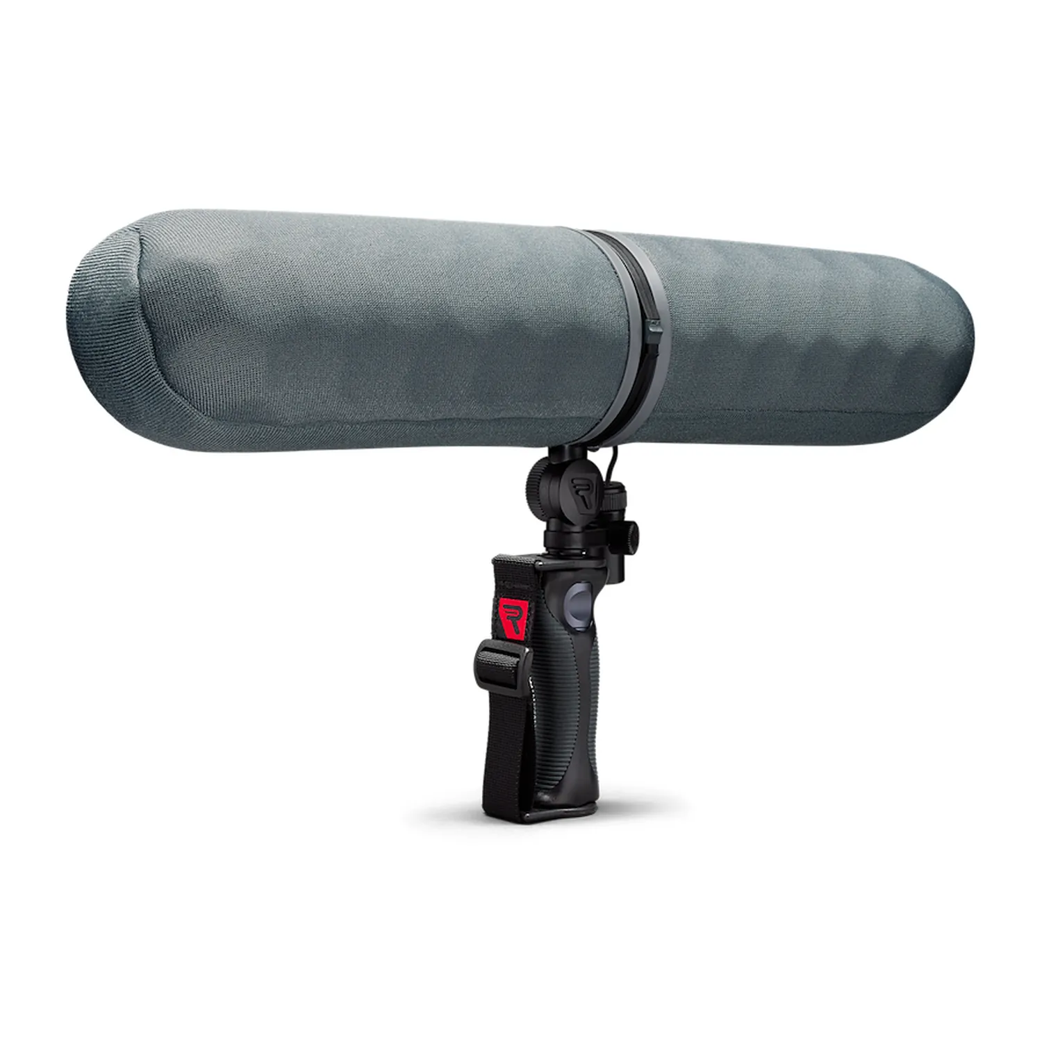 Rycote Nano-Shield Windshield Kit - NS6-DD: NS6-DD basket on the pistol grip.