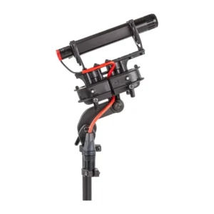Rycote Cyclone Small XLR Windshield Kit: The Cyclone Small suspension with its basket removed.