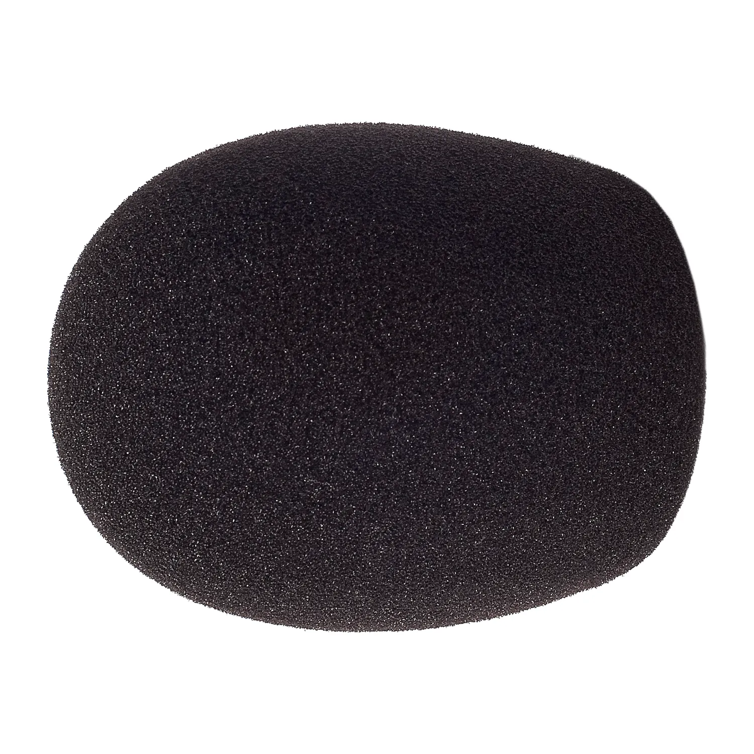 Rycote Reporter Mic Foam Windshields - 35/50 mm, a black 35/50 mm reporter mic foam.