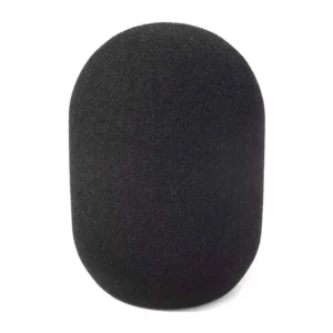 Rycote Large Diaphragm Mic Foams - 45/100 mm, a black 45/100 large-diaphragm mic foam.