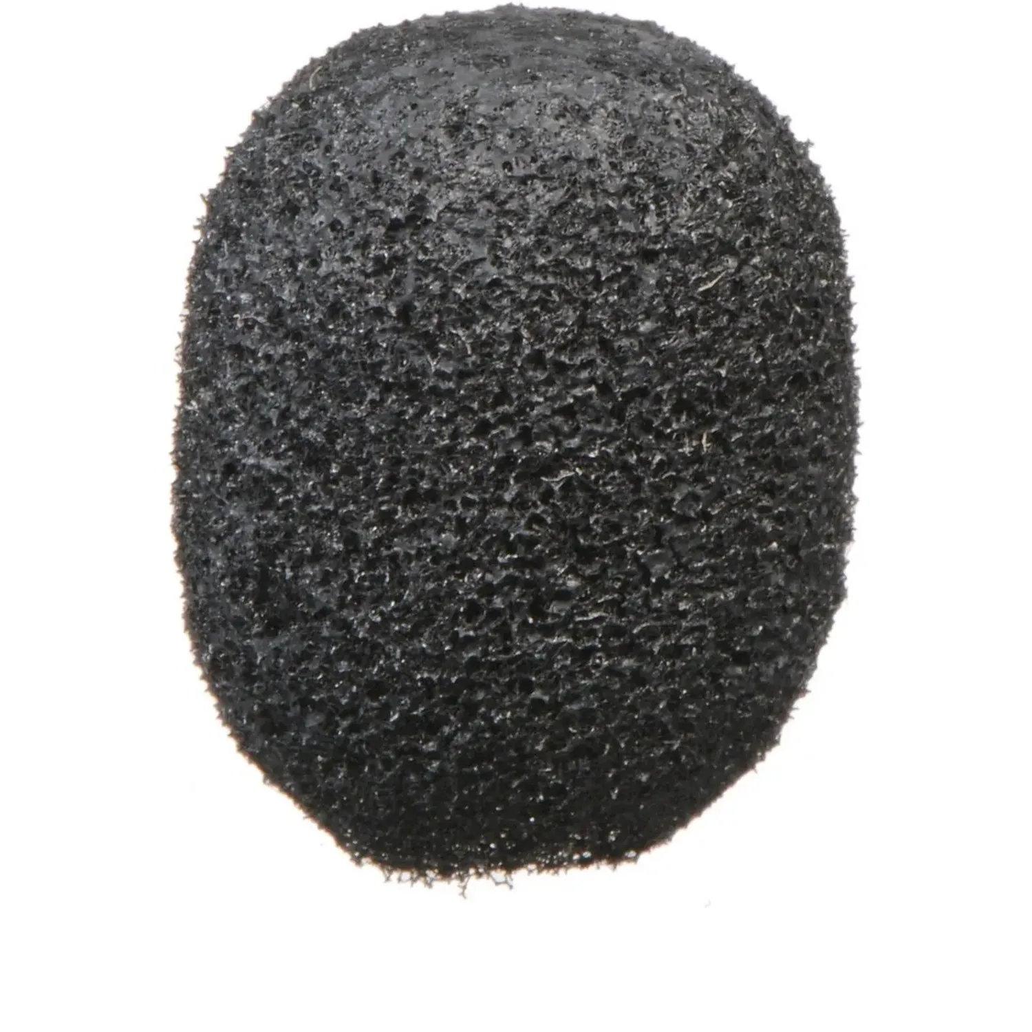 Rycote Neoprene Lavalier Foam Windscreen (Water-Resistant), a close view of the black neoprene-coated foam.