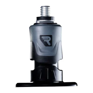 Rycote PCS Organizer with the 3/8" tip clicked into the socket on its flat mounting base.