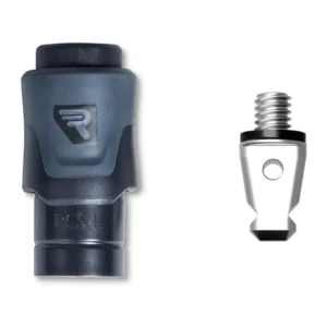 Rycote PCS-Lite 3/8" Quick Release: PCS-Lite socket and 3/8-inch quick-release tip side by side.