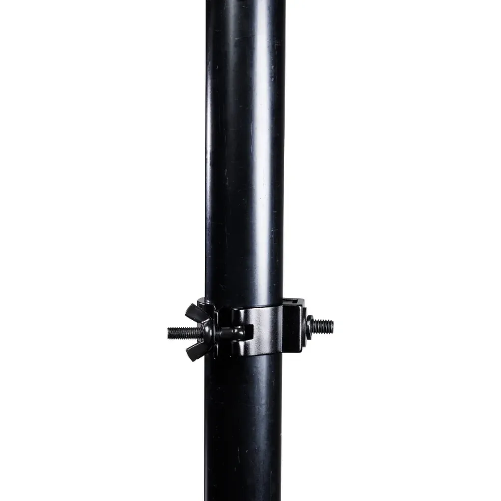 Rycote PCS Half Coupler Small, a PCS half coupler clamped on a tube.