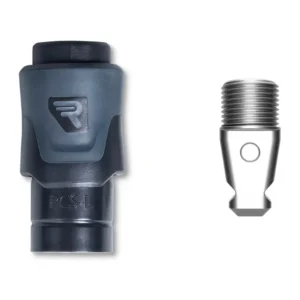 Rycote PCS-Lite 5/8", the PCS-Lite 5/8 inch socket beside its 5/8 inch tip.
