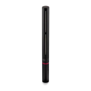 Rycote HC-22 Shotgun Microphone - Microphone Only, the black HC-22 microphone standing upright.