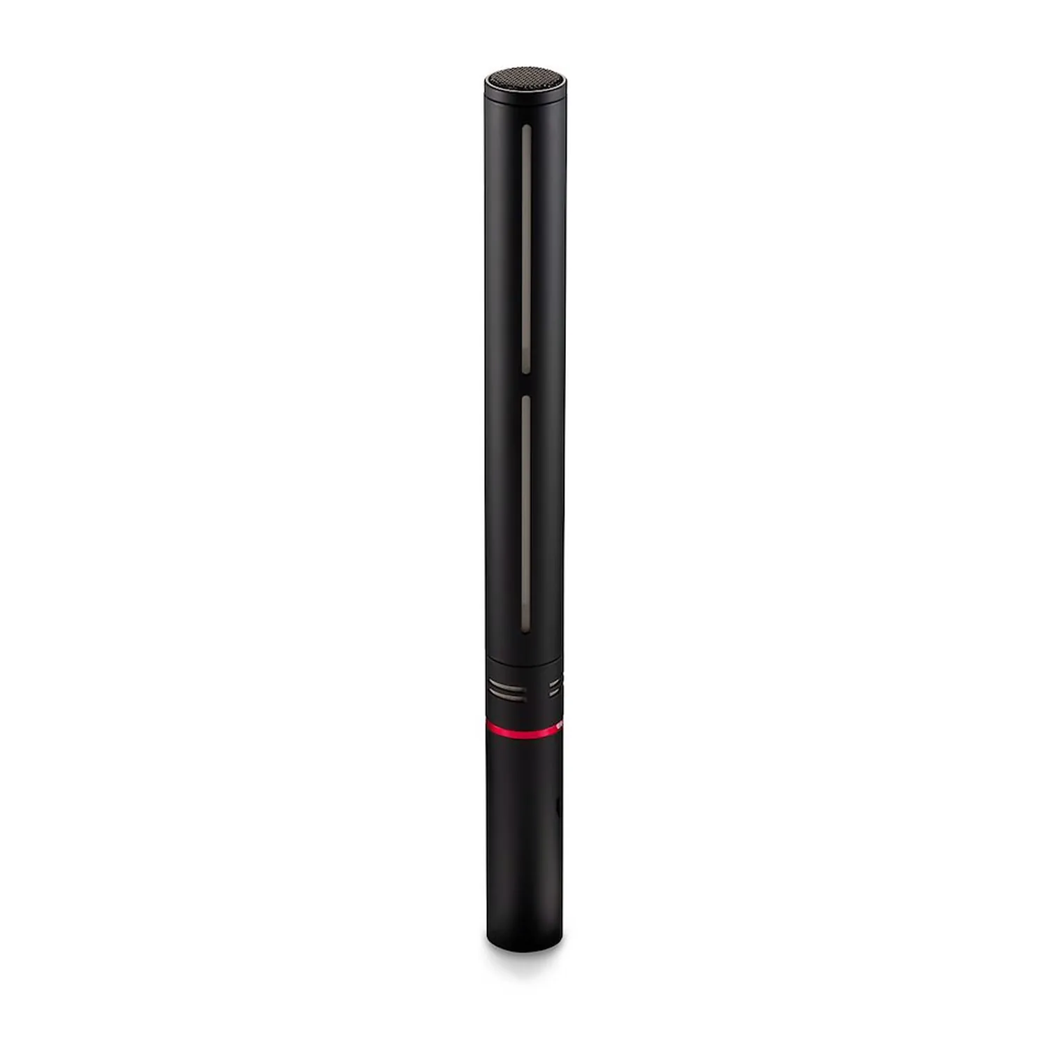 Rycote HC-22 Shotgun Microphone - Microphone Only, the black HC-22 microphone standing upright.