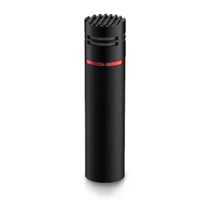 Rycote CA-08 Compact Cardioid Condenser Microphone: The CA-08 standing upright.