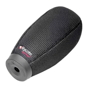 Rycote Super-Softie Slip-On Microphone Windshield: Black 3D-Tex Super-Softie with its Rycote label.