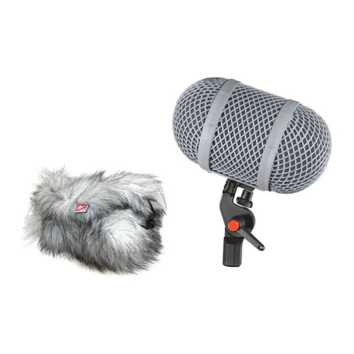Rycote Modular Windshield WS 9 Kit: The WS 9 basket and Windjammer seen lower and closer.