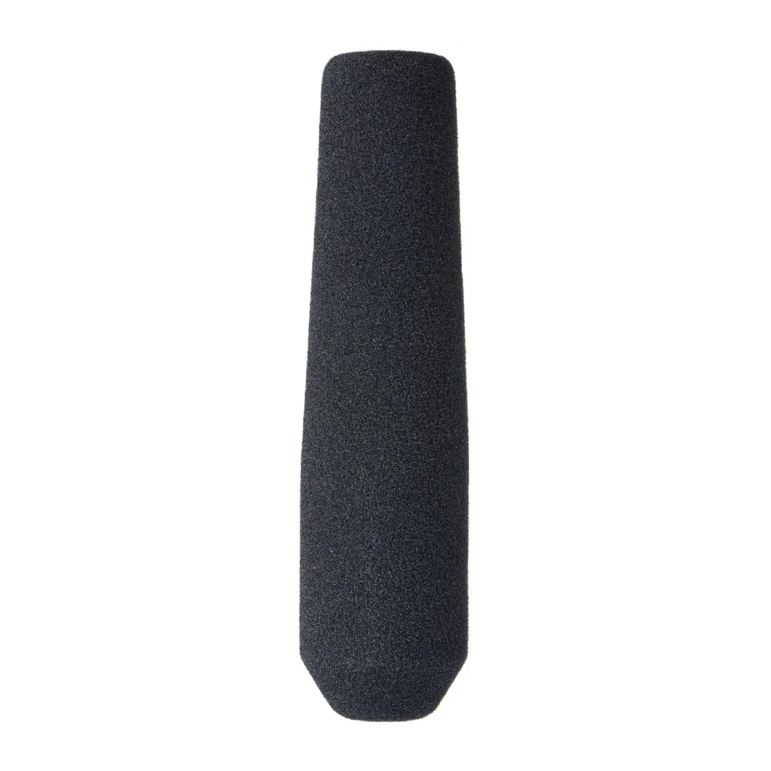 Sanken CS-3FW Foam Windscreen for CS-3e: The black foam windscreen standing upright.