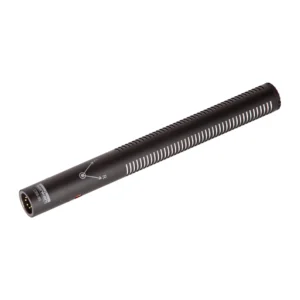 Sanken CSS-50 Three-Mode Stereo Shotgun Microphone: The matte black stereo shotgun mic.