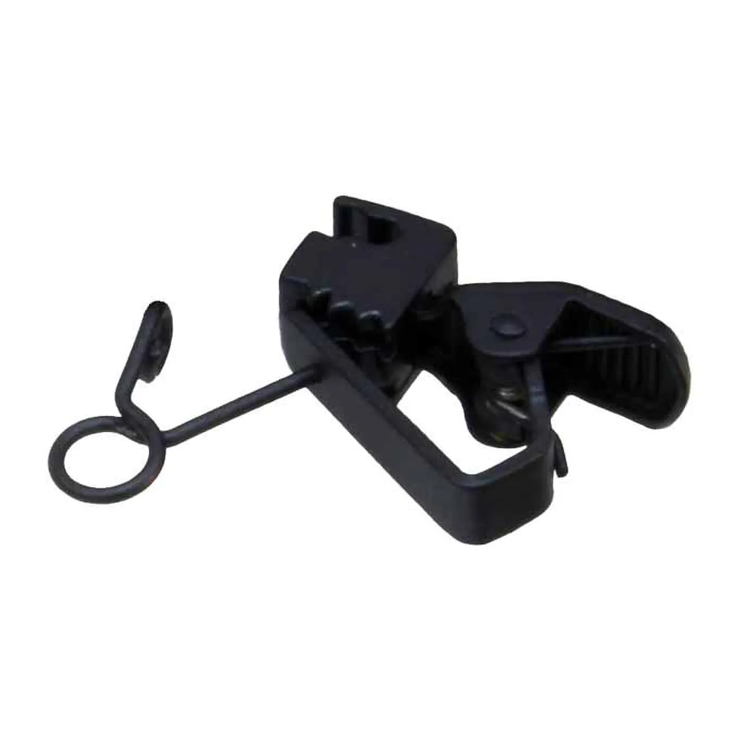 Sanken HC-11 Horizontal Tie Clip for COS-11D (Black): The black horizontal clip.
