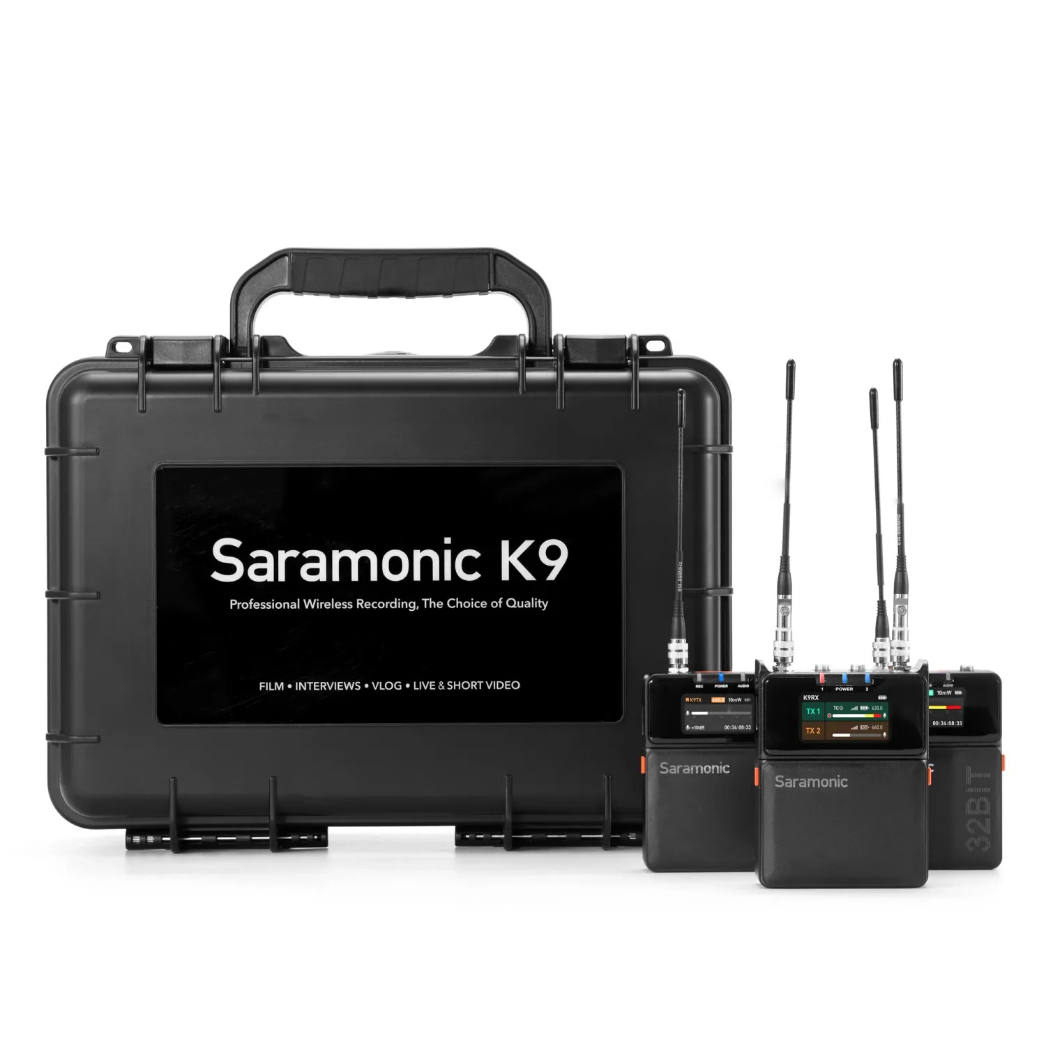 Saramonic K9 Dual-Channel Digital UHF Wireless Microphone System - Image 9