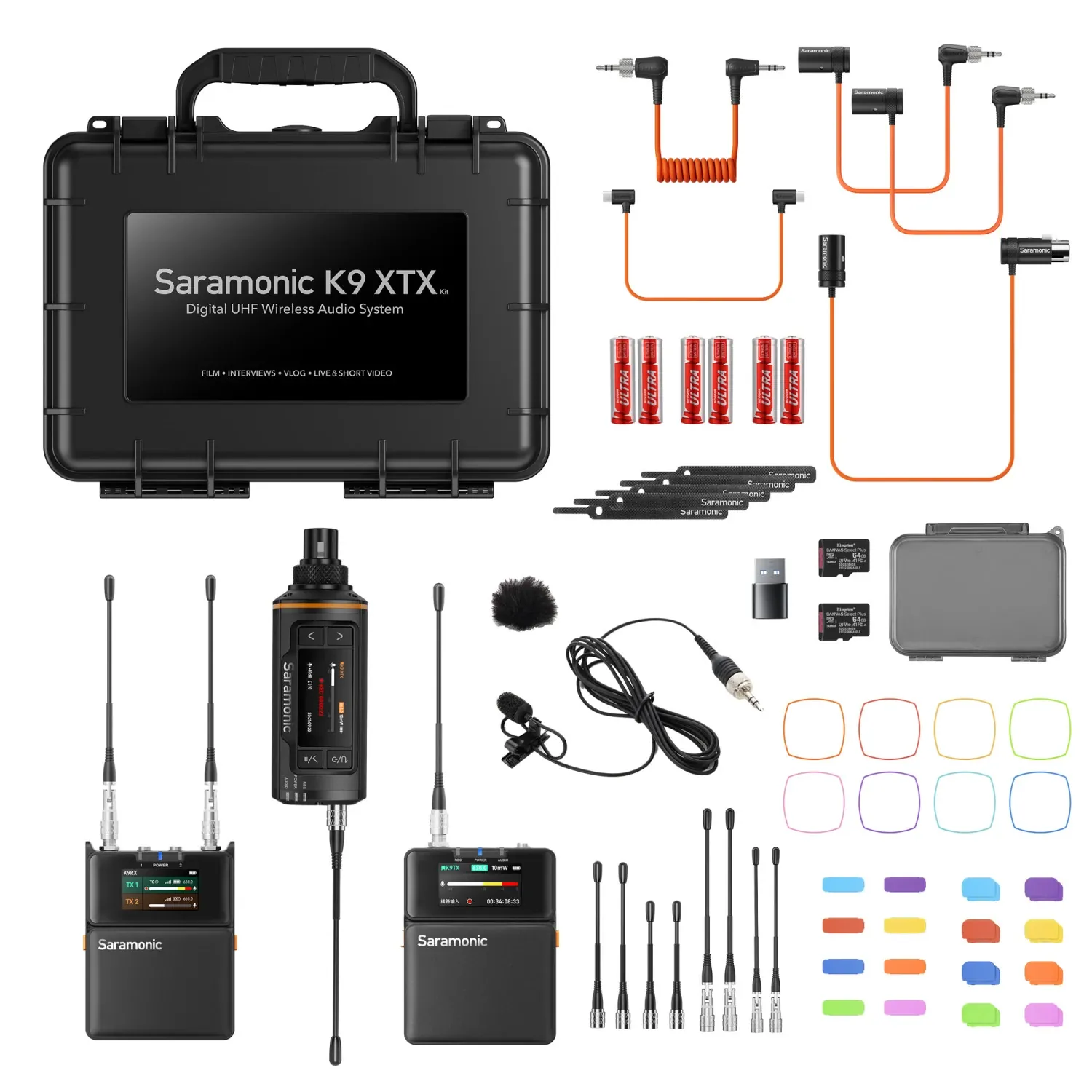 Saramonic K9 XTX UHF Wireless XLR Plug-On Transmitter - Image 2
