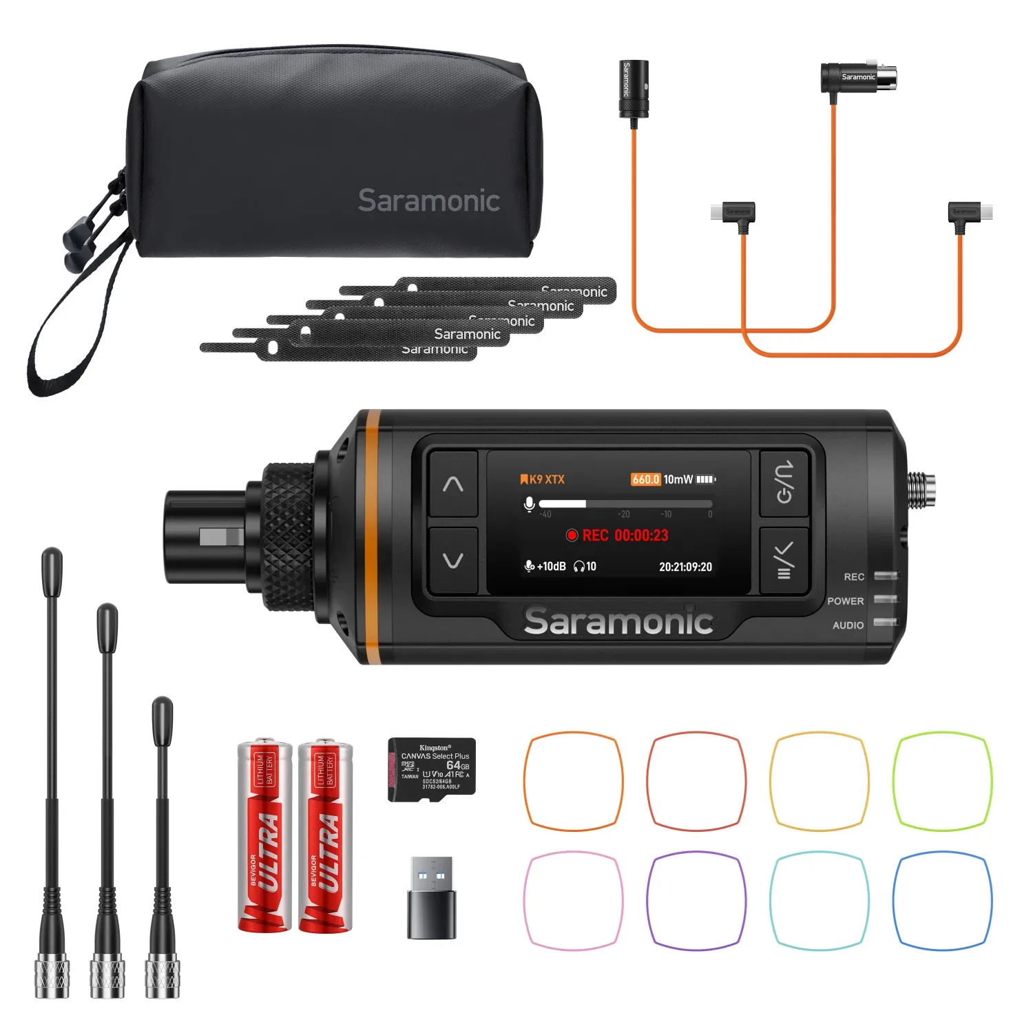 Saramonic K9 XTX UHF Wireless XLR Plug-On Transmitter - Image 7