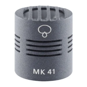 Schoeps MK 41 Supercardioid Microphone Capsule: The MK 41 capsule with its supercardioid symbol.