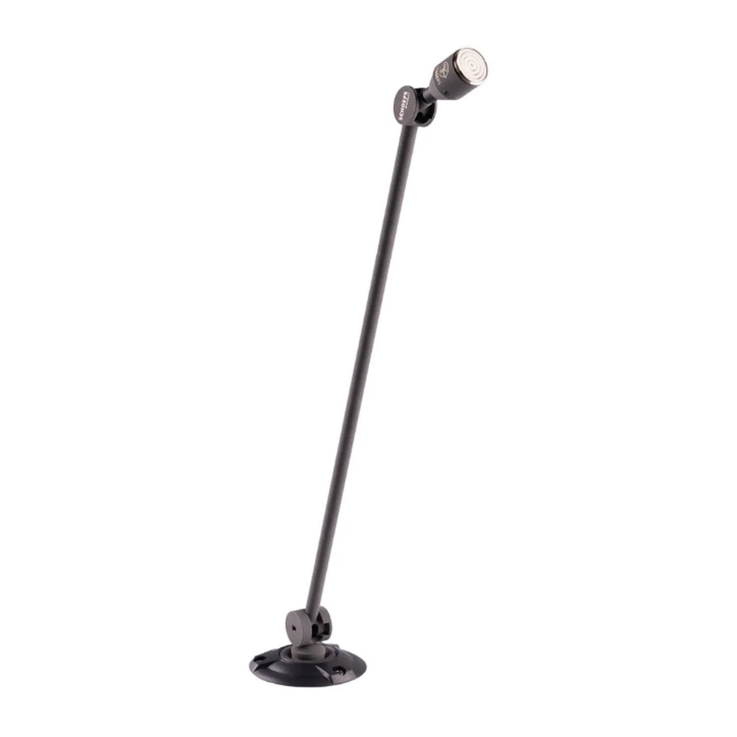Schoeps TM GRG and TM RG Table Stands with Swivel: The 350 mm tube on a table base, swivels at both ends.
