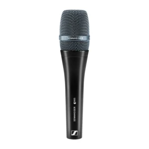 Sennheiser e 965 Vocal Condenser Microphone: The e 965 handheld microphone, upright.