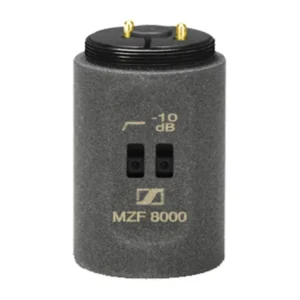 Sennheiser MZF 8000 Filter Module for MKH 8000 Microphones: The MZF 8000 filter module, its contact end up.