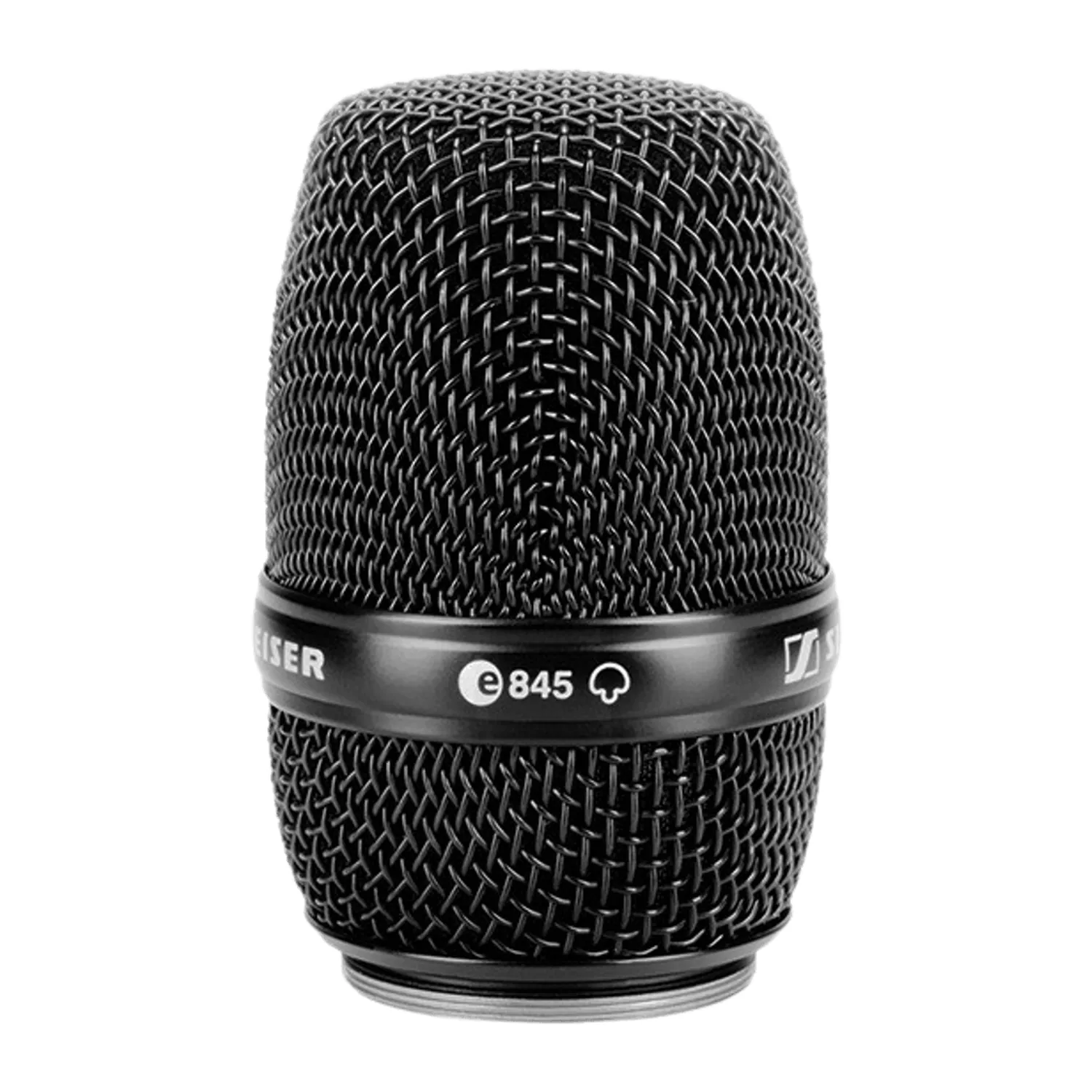Sennheiser MMD 845-1 BK Supercardioid Capsule for Wireless Handhelds: The MMD 845-1 BK capsule head.