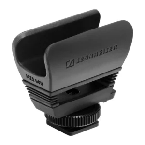 Sennheiser MKE 600 Shotgun Microphone: The MZS 600 shoe shock mount.