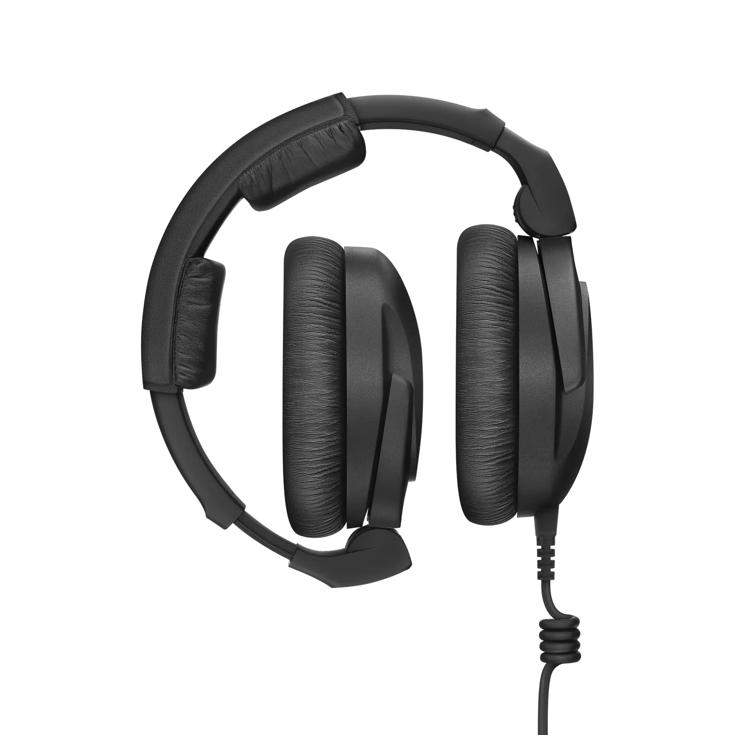 Sennheiser HD 300 PROtect Monitoring Headphones with ActiveGard: The HD 300 PROtect with its earcups folded in.