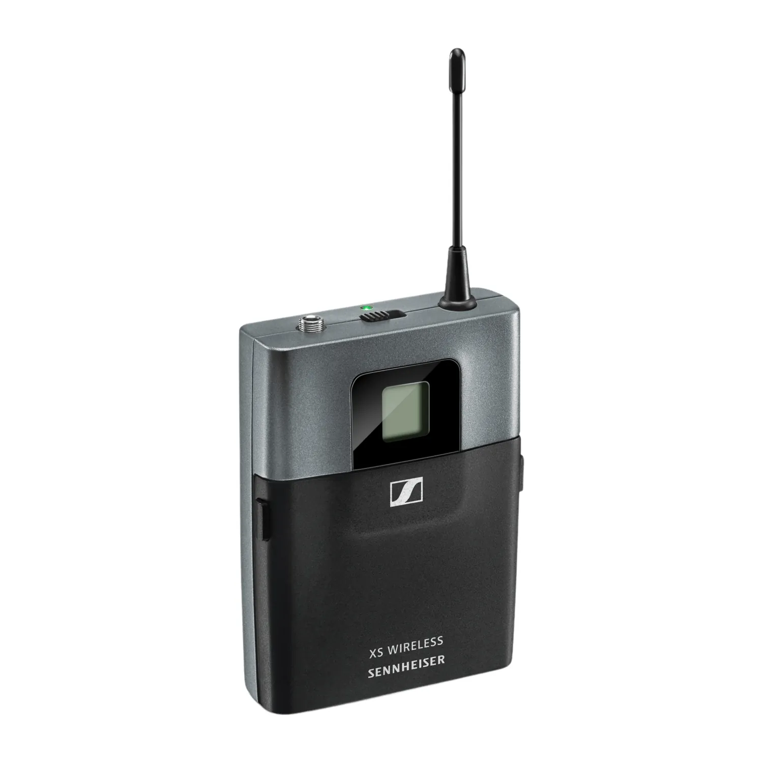Sennheiser XSW 2-ME3 Wireless Headmic Set (548-572 MHz): The SK-XSW bodypack transmitter.