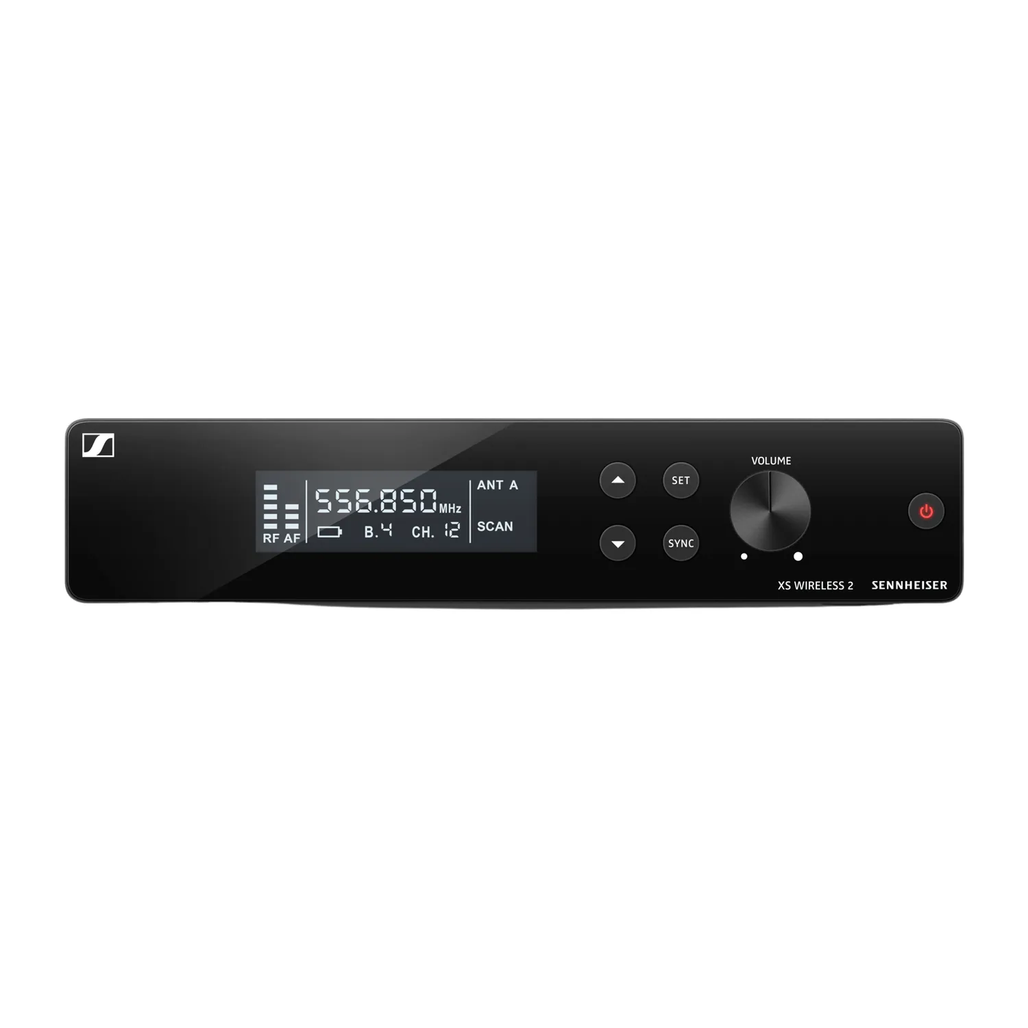 Sennheiser XSW 2-CI1 Wireless Instrument Set (548-572 MHz): The EM-XSW 2 receiver from the front.
