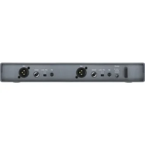Sennheiser XSW 1-835 Dual Wireless Vocal Set (548-572 MHz): The EM-XSW 1 DUAL rear panel, with two sets of outputs.